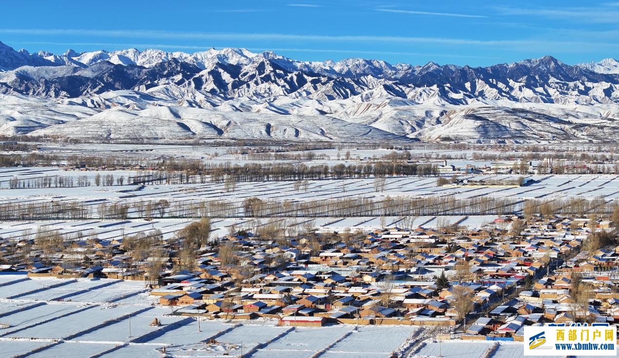 甘肃民乐：祁连山下的冬日画卷(图2)